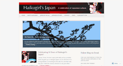 Desktop Screenshot of haikugirl.me